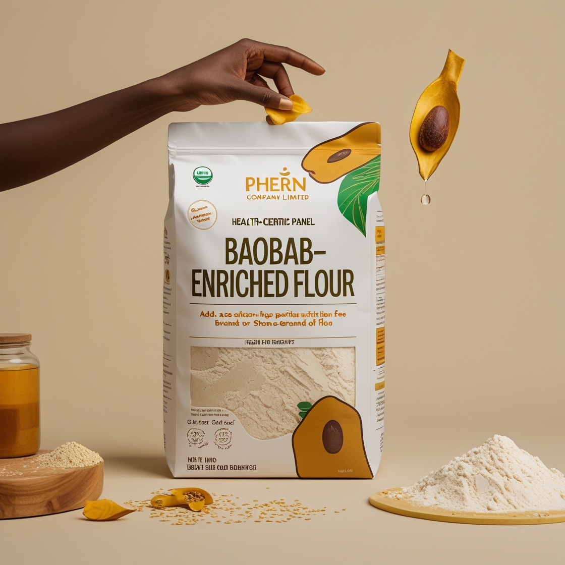 Baobab-Enriched Flour